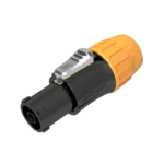 ProX Seetronic IP65 waterproof power-in connector plug with UL certification, front view