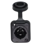 ProX Seetronic IP65 waterproof power-out connector socket with protective sealing cover detail