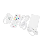 ProX Smart LED flexible lighting strip kit dual pack showing RGB color control and dimming features