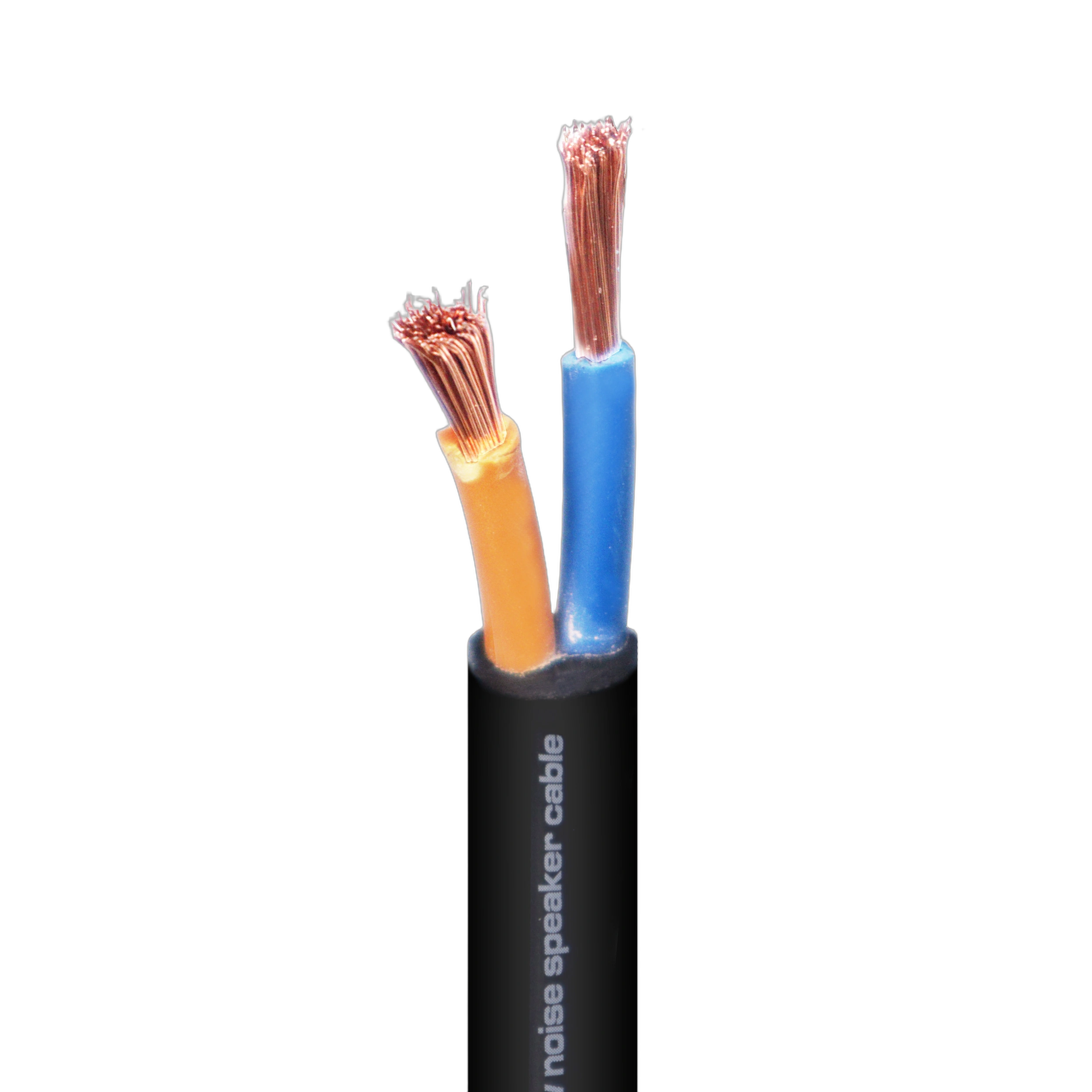 ProX 100 ft. Bulk Speaker Wire 12 AWG 2 Conductor ProX 100 foot bulk speaker wire with 12 AWG 2 conductor construction, coiled spool view
