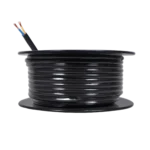 ProX 100 foot bulk speaker wire 12 AWG 2 conductor spool detail view