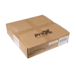 ProX stage box snake cable showing eight XLR connectors and two RJ45 Cat5e ports