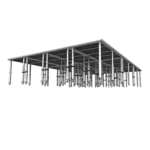 ProX StageQ 16x24 foot portable stage platform with 12 decks and adjustable 28-48 inch height