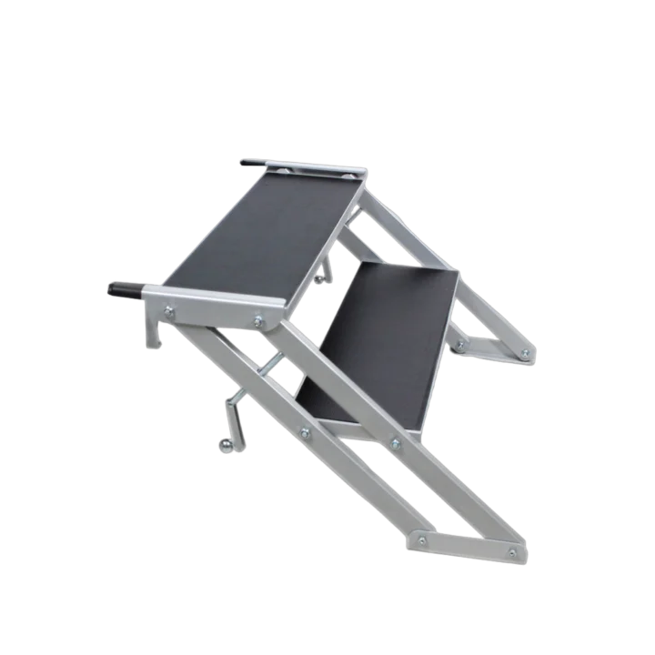 ProX StageQ 2 adjustable stage step platform with heavy duty construction and foldable design