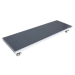 ProX StageQ 2 ft x 6 ft stage deck platform with adjustable 28-48 inch legs extended