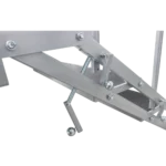 ProX StageQ 3 heavy duty foldable stage stairs with rail in professional venue application