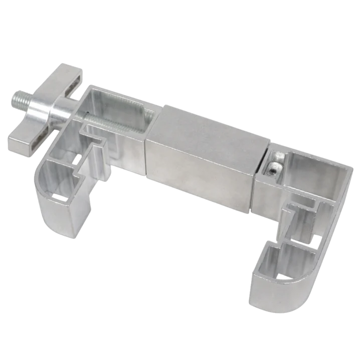 ProX StageQ MK2 security platform clamp for lower mount installation on portable stages
