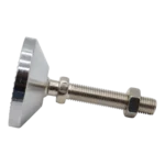 ProX swivel M16 leg levelers adjustable screws installed on XSQ equipment stand legs