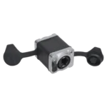 ProX Tactical IP65 waterproof RJ45 ethernet coupler connector showing sealed housing and locking mechanism