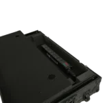 ProX TARA power distribution box dimensional diagram showing measurements and outlet layout specifications
