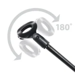 ProX professional tripod microphone stand with boom arm and clip in live concert performance setting