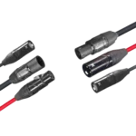 ProX True1 Cat6 XLR combo jumper cable connector detail showing 12AWG construction