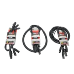 ProX True1 Cat6 XLR combo jumper cable showing professional connector types and 12AWG construction