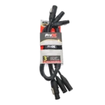 ProX True1 Cat6 XLR combo jumper cable showing connector ends and cable construction detail