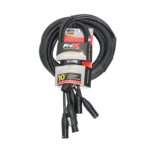 ProX True1 Cat6 XLR combo jumper cable showing connector ends and cable construction detail