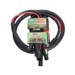 ProX True1 power and signal combo jumper cable with TR1 and XLR connectors, 12AWG gauge