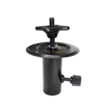 ProX universal adapter lighting mount showing threaded pole connection and mounting bracket detail