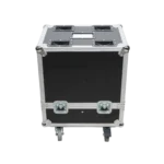 ProX universal ATA flight case heavy-duty latch mechanism close-up detail for subwoofer protection