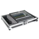 ProX universal flight case with diced foam interior, designed for mixers up to 14 x 17 inches