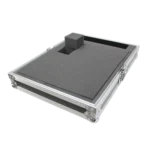 ProX universal flight style road case with diced foam interior designed for mixers up to 14 by 17 inches