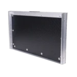 ProX universal sliding laptop shelf add-on for MK2 combo rack mount mixer cases, close-up detail view