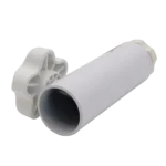 ProX 35mm universal compact single stud lighting M8 mount detail showing threaded connection and white finish