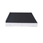 ProX universal sliding laptop shelf add-on for MK2 combo rack mount mixer cases rear panel view