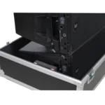 ProX universal ATA single speaker flight case with protective padding and reinforced corners, fits multiple speaker sizes