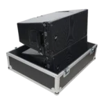 ProX universal ATA single speaker flight case with reinforced corners and protective padding interior