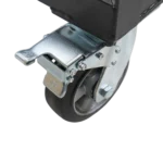 ProX universal portable rolling stage dolly cart dimensional diagram specifications for 4x4 and 4x8 foot stage platforms