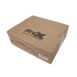 ProX USB-C to dual 1/4 inch TS audio cable connected to professional audio equipment setup
