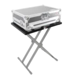 ProX Utility Music Keyboard X Stand table top rear panel showing mounting hardware and support structure