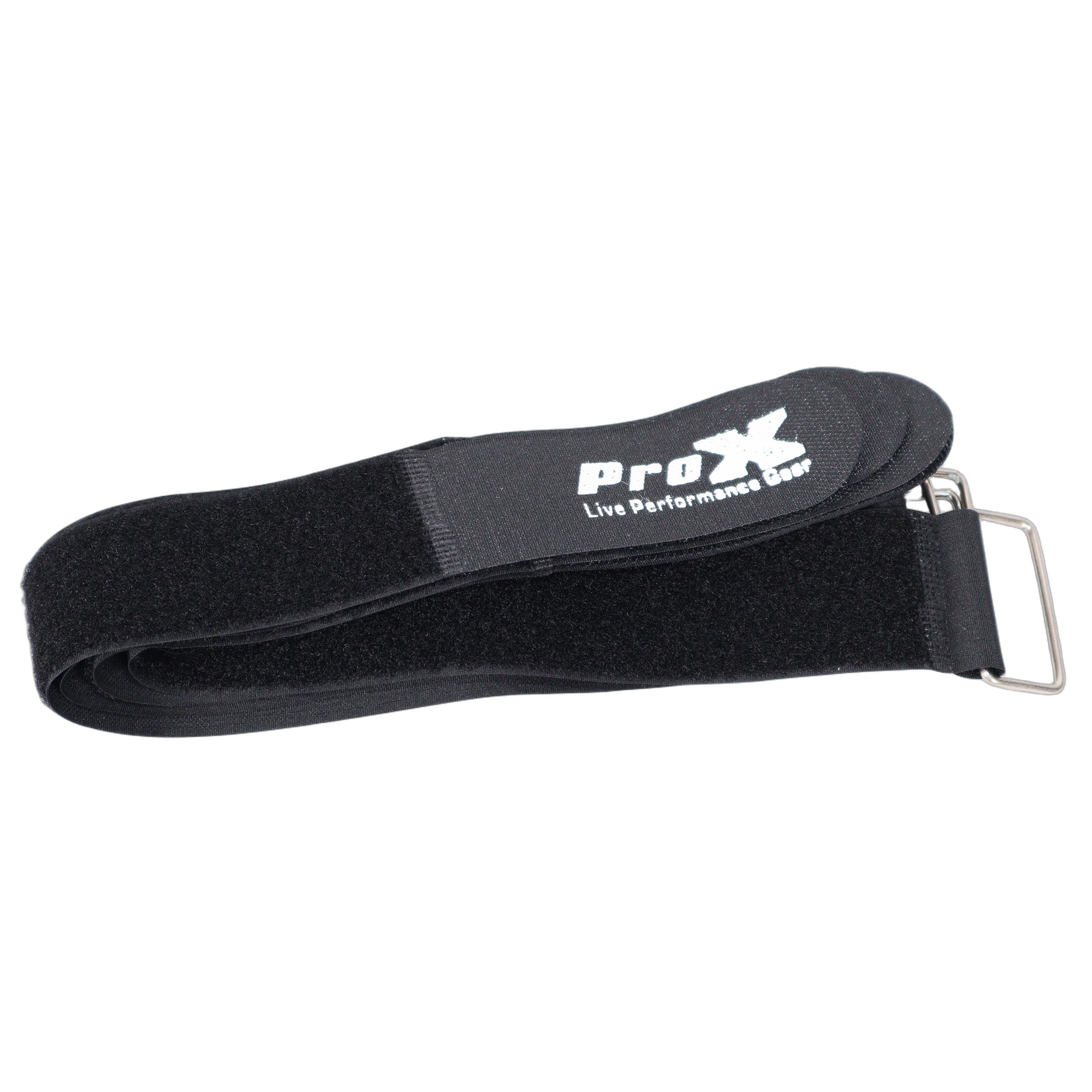 ProX Velcro Cable Ties 5-Pack Secondary View ProX 2 inch by 20 inch velcro cable ties 5-pack bundle showing tie construction and fastening detail