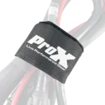 ProX 2 inch by 20 inch velcro cable ties 5-pack rear panel packaging detail