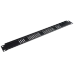 ProX ventilated 1U rack panel space with perforated aluminum design and mounting hardware