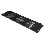 ProX ventilated 3U rack panel showing cooling vents and mounting hardware detail