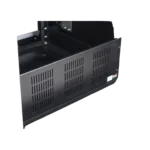 ProX ventilated 4U rack panel with perforated metal front and mounting hardware