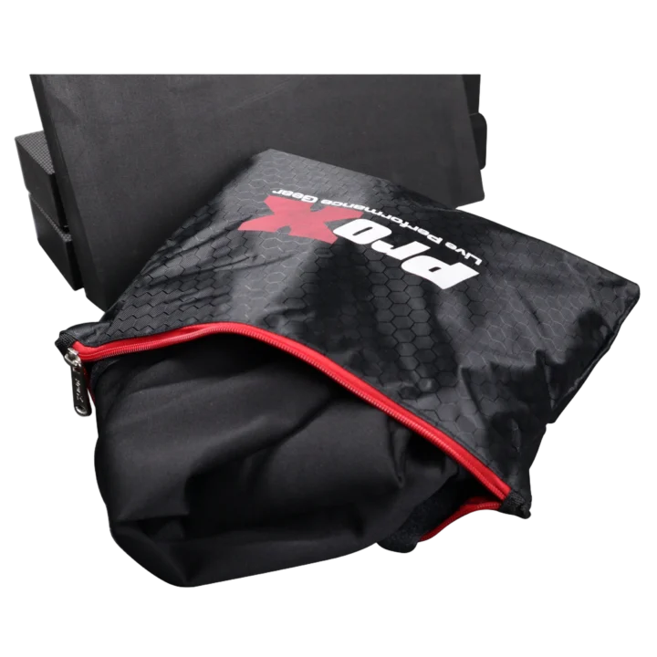 ProX black spandex lycra scrim fabric replacement with carrying bag for Vista facade