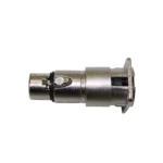 ProX XLR male to female adapter installed in professional audio panel mount installation