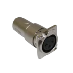 ProX XLR female to male adapter connector for panel mount installation applications