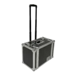 ProX XS-DNP-DS620A flight case for DNP DS620A photo printer showing pull-out handle feature