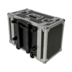 ProX XS-DNP-DS620A flight case for DNP DS620A photo printer with pull-out handle, side profile view