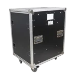 ProX XS-SLAM 16U vertical rack case rear panel with cable management and ventilation ports