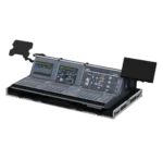 ProX flight case for Yamaha Rivage PM7 PM10 audio console mixer showing interior padding and protective compartments