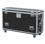 ProX flight case for Yamaha Rivage PM5 mixer with doghouse design and wheels