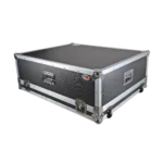 ProX flight case for Yamaha TF5 digital audio mixer console with wheels in professional studio application