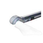 ProX Z Frame 2 meter aluminum pole with stage clamps, side profile view showing height and construction