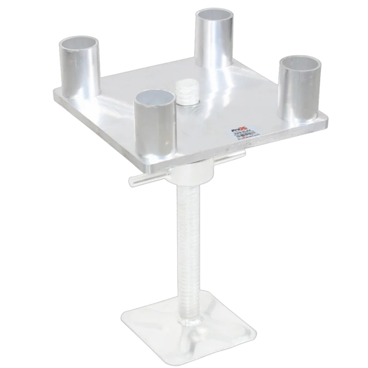 ProX Z Frame 4 Leg Adapter for StageQ MK2 staging system, front view showing frame construction