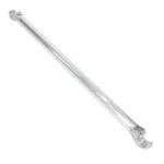 ProX Z Frame 1 meter aluminum pole with integrated clamps for StageQ MK2 series stage systems