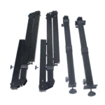 ProX Z style keyboard stand dimensional diagram showing width depth and height measurements